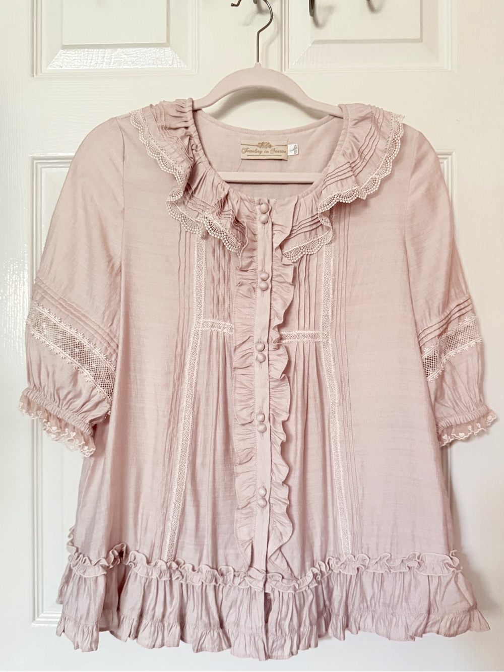 JS Ruffled Lolita Blouse with Pintuck